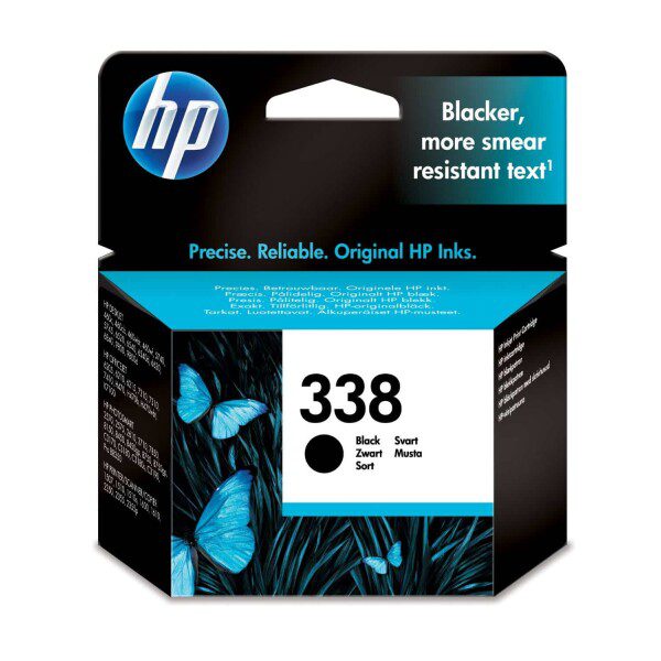 Original HP 338 Standard Yield Black Ink Cartridge