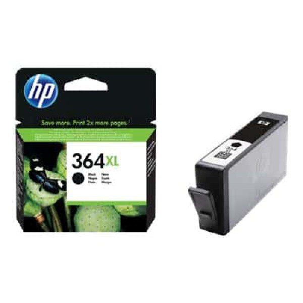 Original HP 364XL High Yield Black Ink Cartridge Twin pack