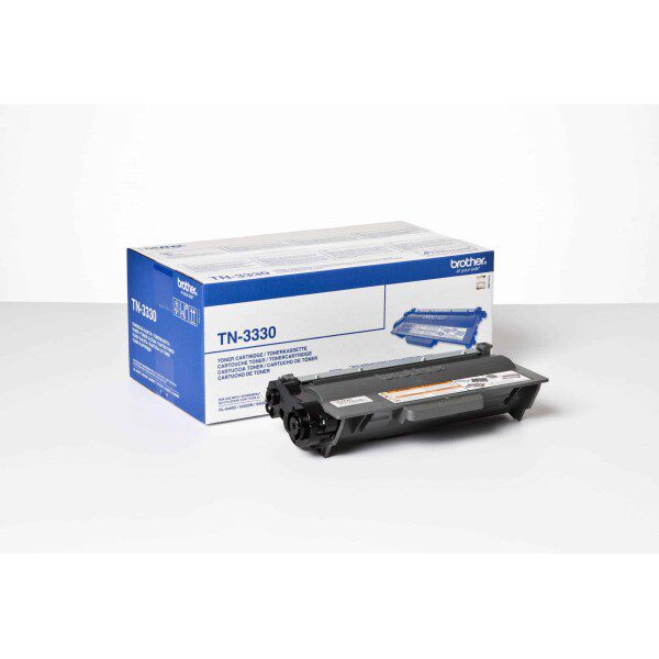 Original Brother TN3330 Standard Yield Black Toner Cartridge Twin pack